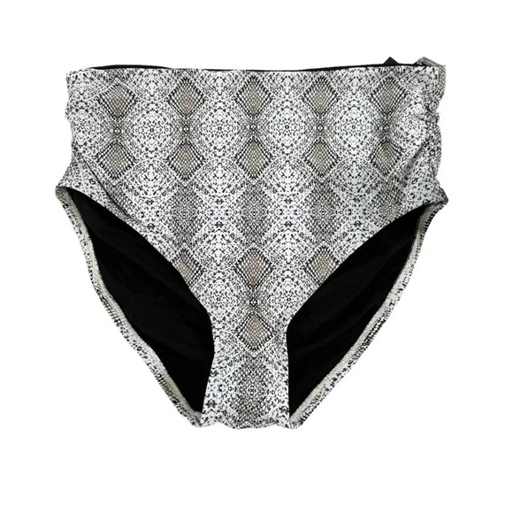 NWT COCO REEF Impulse Rollover Waist High Waisted Bikini Bottoms Size L - Picture 6 of 13